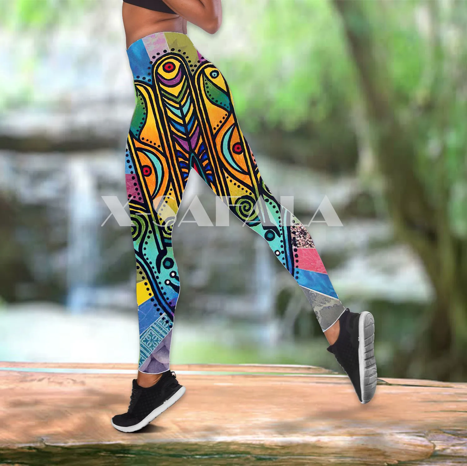 The Hasma Trippy Two Piece Yoga Set Women 3D Print Vest Hollow Out Tank Top High Waist Legging Summer Casual Sport-4
The Hasma Trippy Two Piece Yoga Set Women 3D Print Vest Hollow Out Tank Top High Waist Legging Summer Casual Sport-4