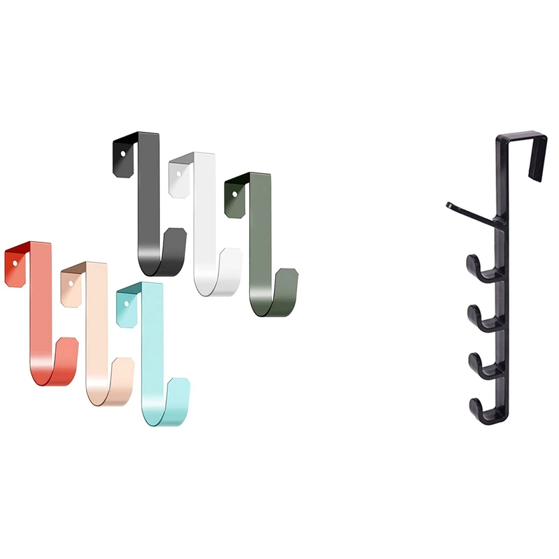 8 упаковок крючков на дверь, металлическая вешалка для одной двери с держателем для одежды из нержавеющей стали
8 упаковок крючков на дверь, металлическая вешалка для одной двери с держателем для одежды из нержавеющей стали