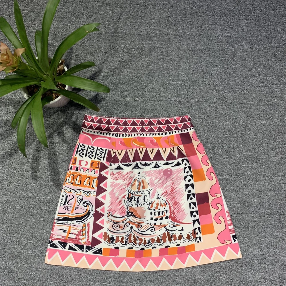 Spring Summer Runway Fashion Resort Skirt Women's High End Cute Cartoon Print Beaded Pencil Skirt 
Spring Summer Runway Fashion Resort Skirt Women's High End Cute Cartoon Print Beaded Pencil Skirt