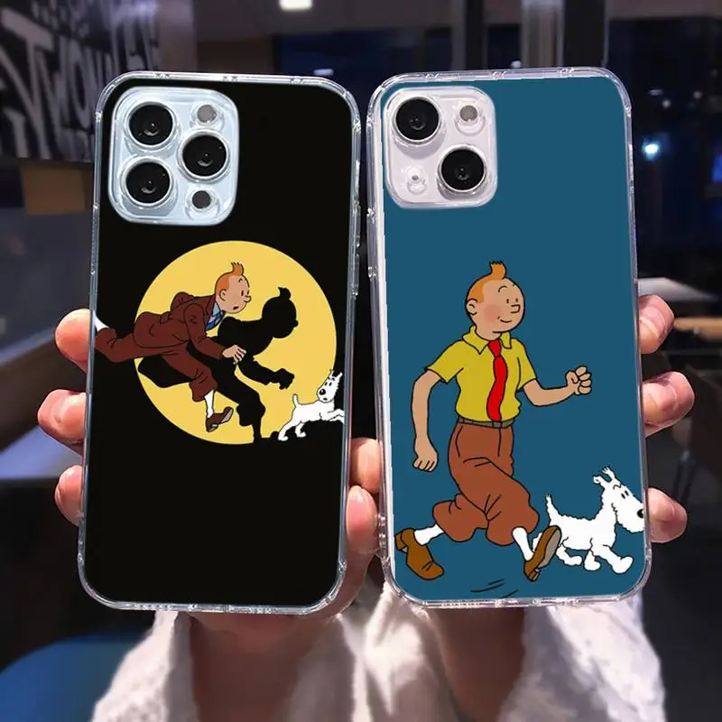 Comics Tintin Phone Case For iphone 13 12 11 8 7 plus mini x xs xr pro max Transparent soft
Comics Tintin Phone Case For iphone 13 12 11 8 7 plus mini x xs xr pro max Transparent soft
