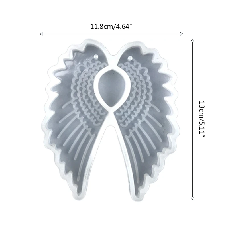 Diy Crystal Epoxy Mold Earrings Pendant Jewelry Mold Hanging Pendant Decoration Angel Wing Shape Mirror Silicone Mold
Diy Crystal Epoxy Mold Earrings Pendant Jewelry Mold Hanging Pendant Decoration Angel Wing Shape Mirror Silicone Mold