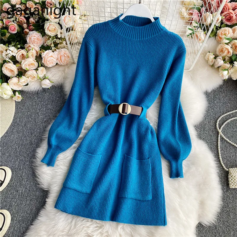 Gaganight Women Knitted Dress 2021 Autumn Winter New Korean Version Solid Color Mid-length Waist Thin Long-sleeved Sweater Dress
Gaganight Women Knitted Dress 2021 Autumn Winter New Korean Version Solid Color Mid-length Waist Thin Long-sleeved Sweater Dress