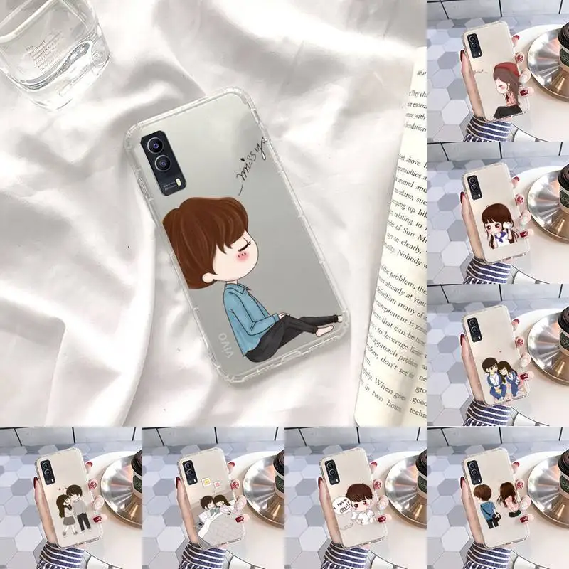 Cartoon couple BFF Phone Case Transparent For VIVO S 9 7 6 IQOO NEO 7 5 3 Z3 Z1 X E pro Soft TPU Clear Mobile bags
Cartoon couple BFF Phone Case Transparent For VIVO S 9 7 6 IQOO NEO 7 5 3 Z3 Z1 X E pro Soft TPU Clear Mobile bags