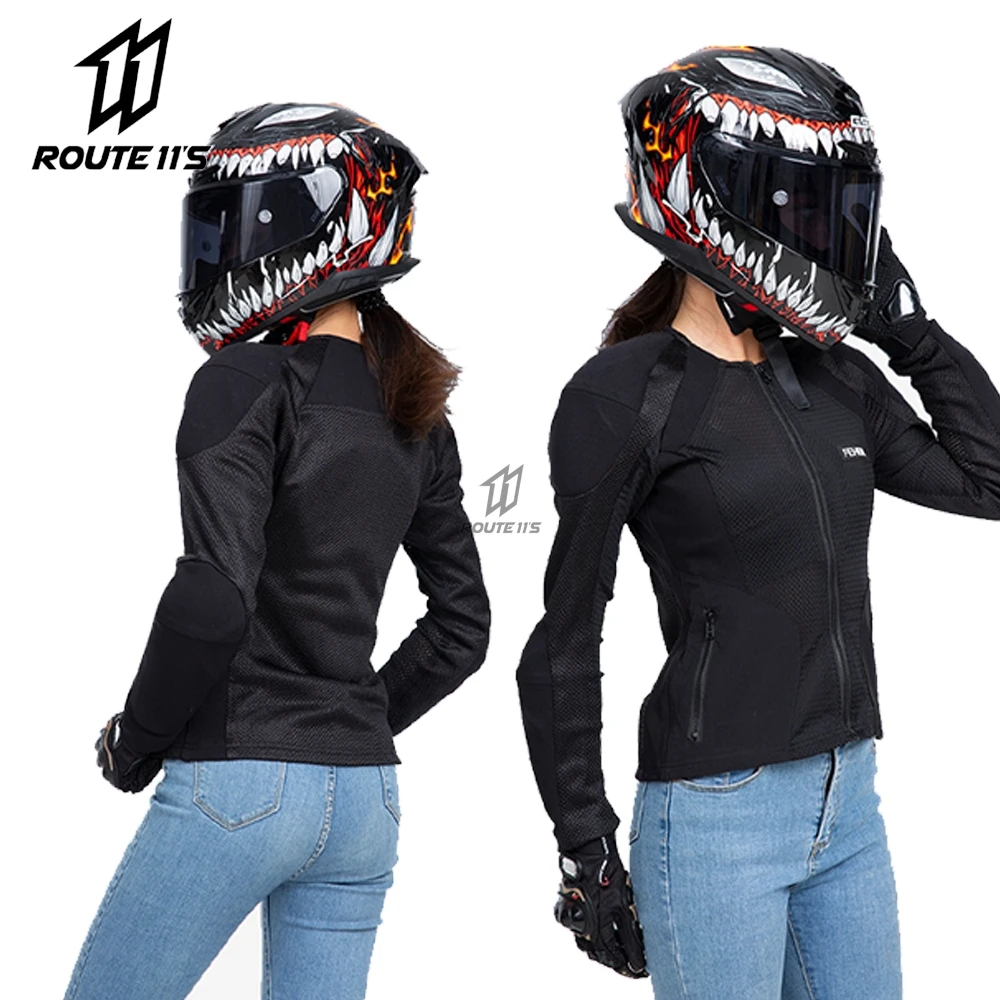 Summer Motorcycle Jacket Mesh Cycling Wear Breathable Reflective Strip Detachable Protector CE Certification Riding Equipment
Summer Motorcycle Jacket Mesh Cycling Wear Breathable Reflective Strip Detachable Protector CE Certification Riding Equipment