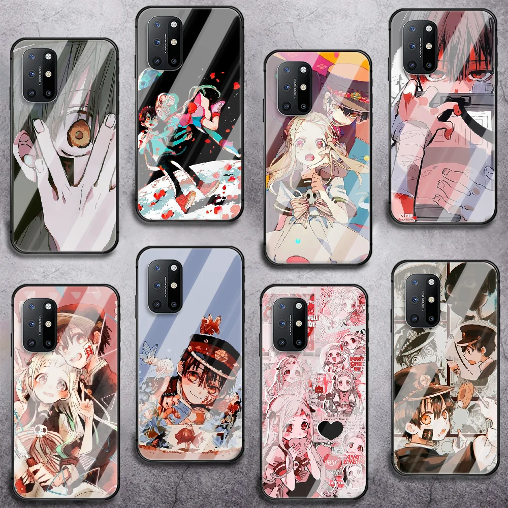 

Toilet-bound Hanako Kun Japanese anime Phone Tempered Glass Case Cover For Oneplus 5 6 7 8 9 Nord T Pro Prime Fashion Soft