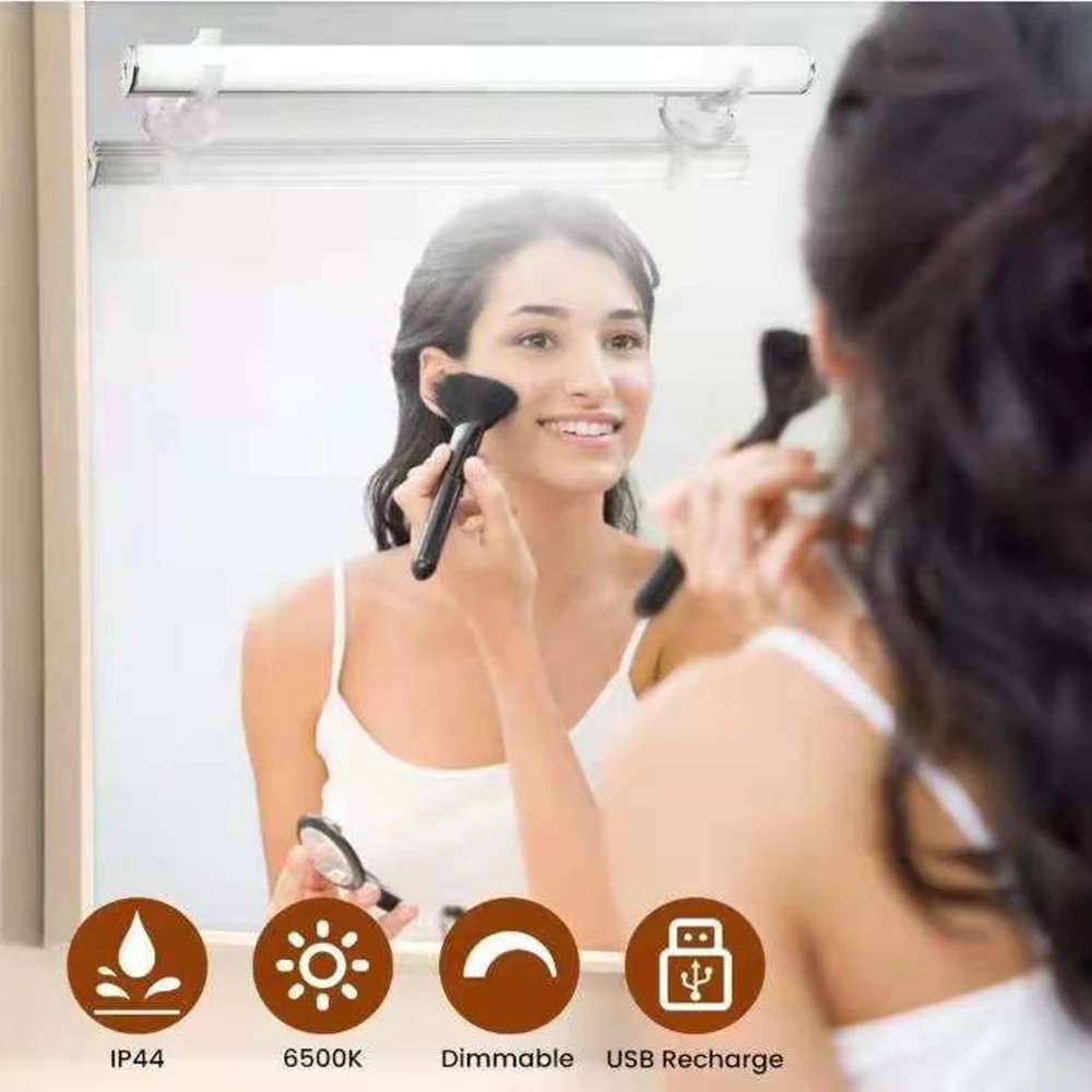 Modern LED Wall Light Touch-type Beauty Mirror Front Lights For Home Finished Bathroom Lamps Vanity Mirror Front Hard Lights Bar
Modern LED Wall Light Touch-type Beauty Mirror Front Lights For Home Finished Bathroom Lamps Vanity Mirror Front Hard Lights Bar