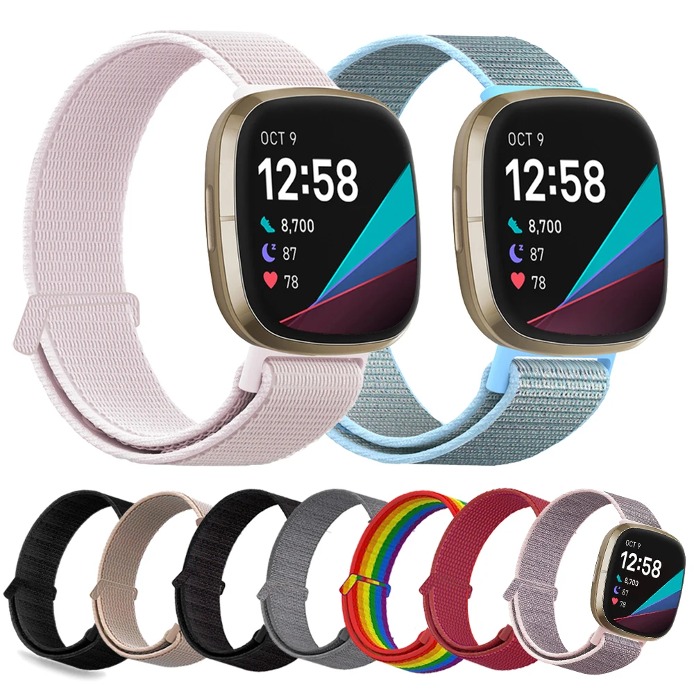 Nylon Band for Fitbit Versa 4/3 Smart Watch Soft Adjustable Breathable Sport Bracelet Wristband for Fitbit Versa 4 Sense2 Strap
Nylon Band for Fitbit Versa 4/3 Smart Watch Soft Adjustable Breathable Sport Bracelet Wristband for Fitbit Versa 4 Sense2 Strap
