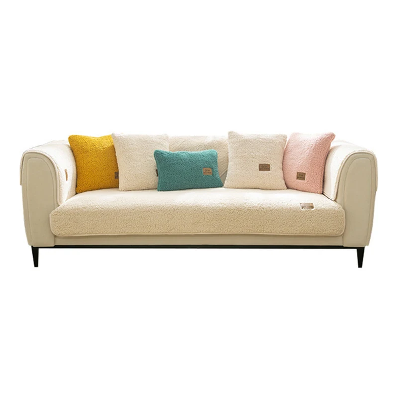 New Thicken Plush Sofa Cushion Towel Solid Color Soft Anti-slip Couch Slipcover for Living room Decor Furniture Protector Cover
New Thicken Plush Sofa Cushion Towel Solid Color Soft Anti-slip Couch Slipcover for Living room Decor Furniture Protector Cover