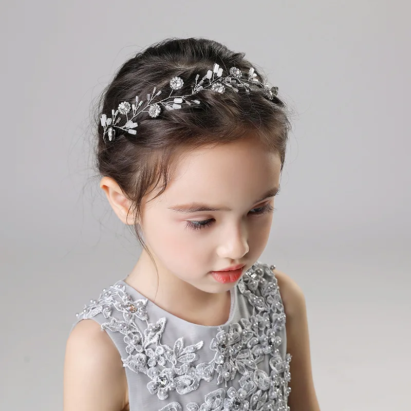 Simple Bridal Hair Accessories Kids Crystal Headbands Wedding Bride Hair Jewelry Party Headband Hair Band
Simple Bridal Hair Accessories Kids Crystal Headbands Wedding Bride Hair Jewelry Party Headband Hair Band