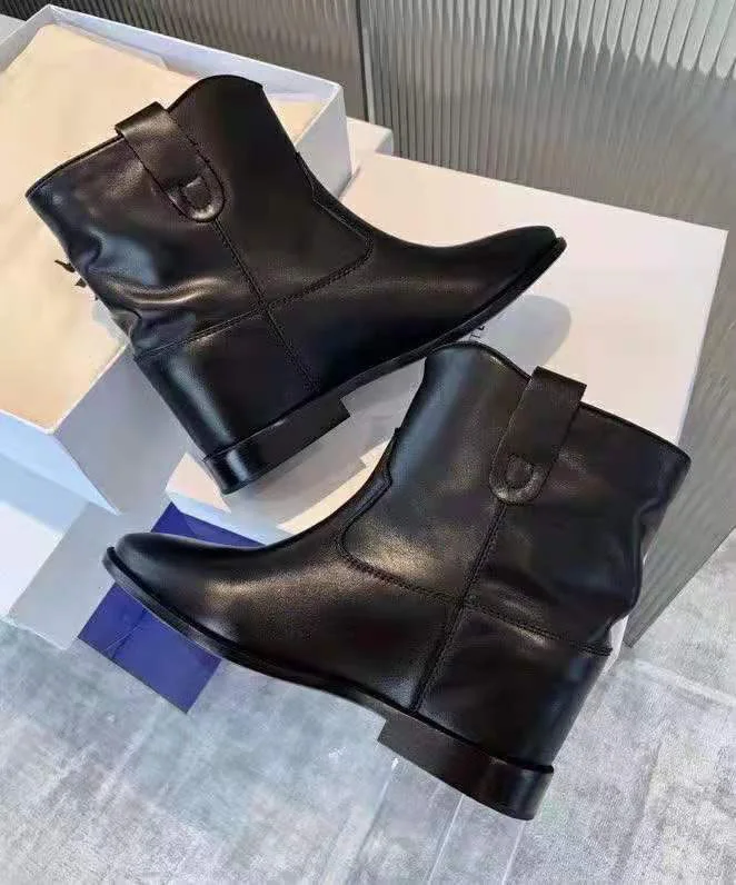 Women's Shoes Paris Cluster Boots Black Genuine Leather Hidden Wedge Heel Ankle Boots
Women's Shoes Paris Cluster Boots Black Genuine Leather Hidden Wedge Heel Ankle Boots