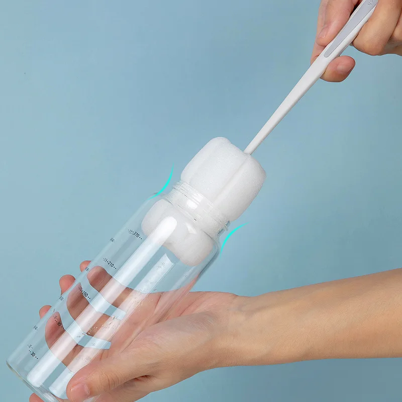 Easy Cleaning Sponge Brush Household Kitchen Utensils Scourer Washing Tools For Baby Bottles Water Cup Wineglass Winebowl
Easy Cleaning Sponge Brush Household Kitchen Utensils Scourer Washing Tools For Baby Bottles Water Cup Wineglass Winebowl