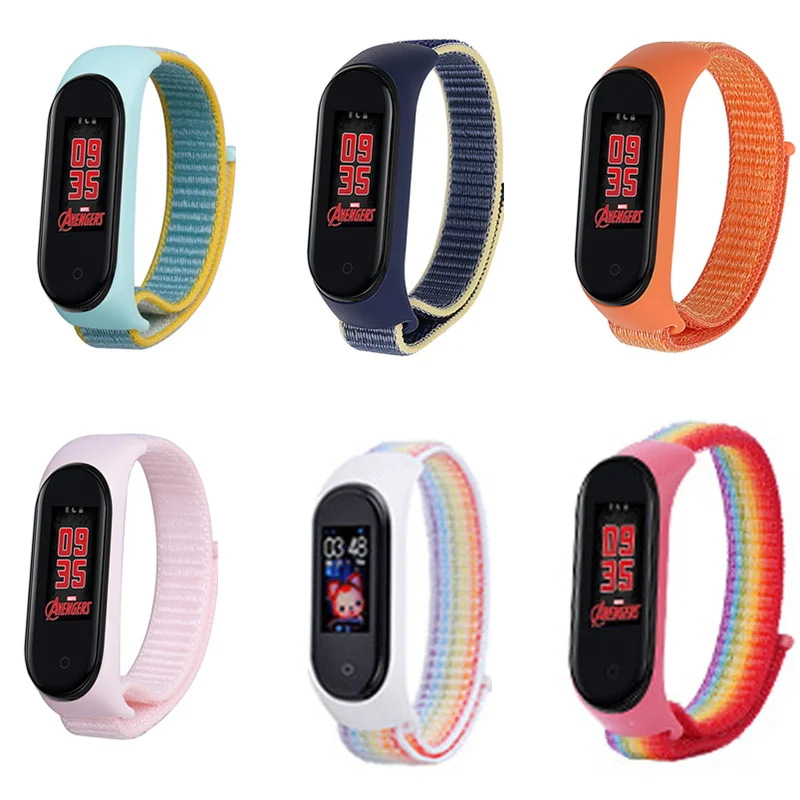 Ремешок нейлоновый для Xiaomi Mi Band 5, спортивный браслет для наручных часов Mi Band 5 4 3
Ремешок нейлоновый для Xiaomi Mi Band 5, спортивный браслет для наручных часов Mi Band 5 4 3