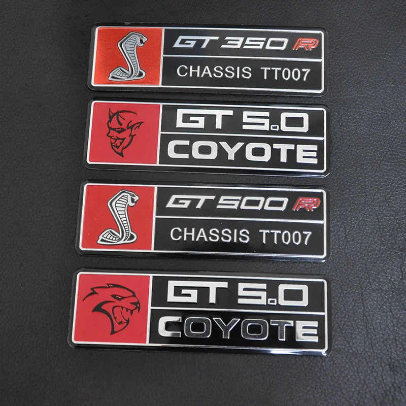 3d Aluminum Gt500 Gt350 Coyote 5.0 Nameplate Metal Car Stickers For Ford Mustang Shelby Gt Ecoboost Exterior Accessories
3d Aluminum Gt500 Gt350 Coyote 5.0 Nameplate Metal Car Stickers For Ford Mustang Shelby Gt Ecoboost Exterior Accessories