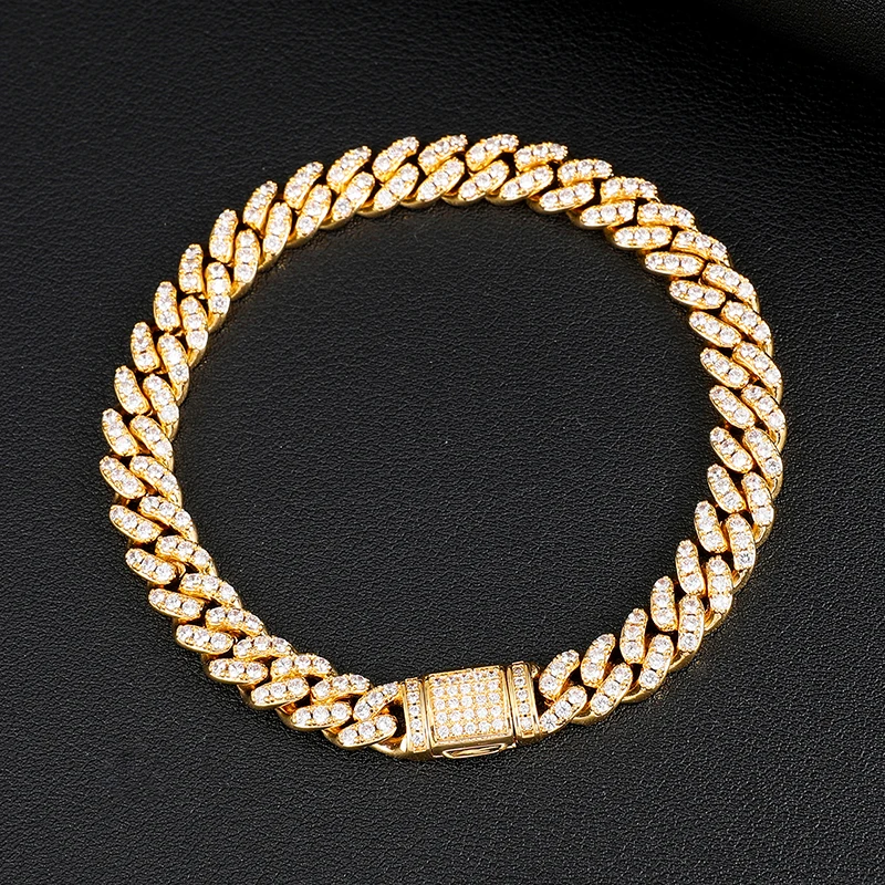 Hip Hop 8MM 2 Set Bling Iced Out Box Buckle Cuban Chain Copper Setting AAA+ Cubic Zirconia Stones Necklace For Men Women Jewelry
Hip Hop 8MM 2 Set Bling Iced Out Box Buckle Cuban Chain Copper Setting AAA+ Cubic Zirconia Stones Necklace For Men Women Jewelry