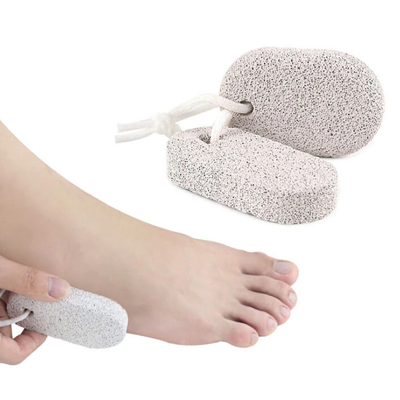 1 шт. натуральная пемза камень пилка для ног скрабер удаления твердой кожи