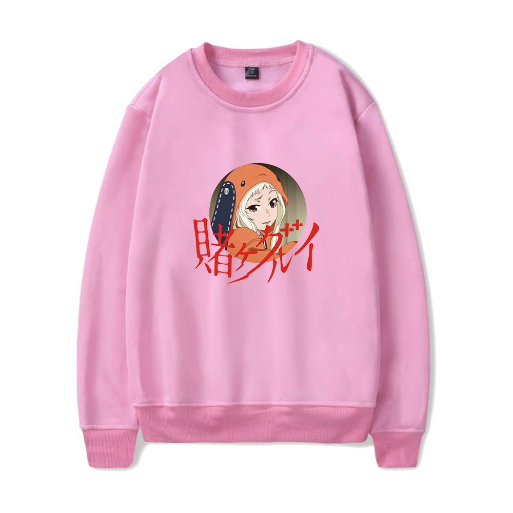 Kakegurui Runa Yomozuki Fashion O-Neck Sweatshirts Women/Men Long Sleeve Sweatshirts 2020 Hot Sale Casual Streetwear Clothes
Kakegurui Runa Yomozuki Fashion O-Neck Sweatshirts Women/Men Long Sleeve Sweatshirts 2020 Hot Sale Casual Streetwear Clothes