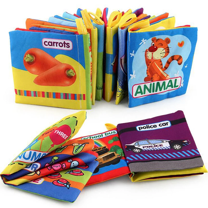 Cartoon Cloth Book Animal Traffic Car Number Fruit Vegetable Cognize Book Kids Developing Baby Toy Early Educational Books
Cartoon Cloth Book Animal Traffic Car Number Fruit Vegetable Cognize Book Kids Developing Baby Toy Early Educational Books