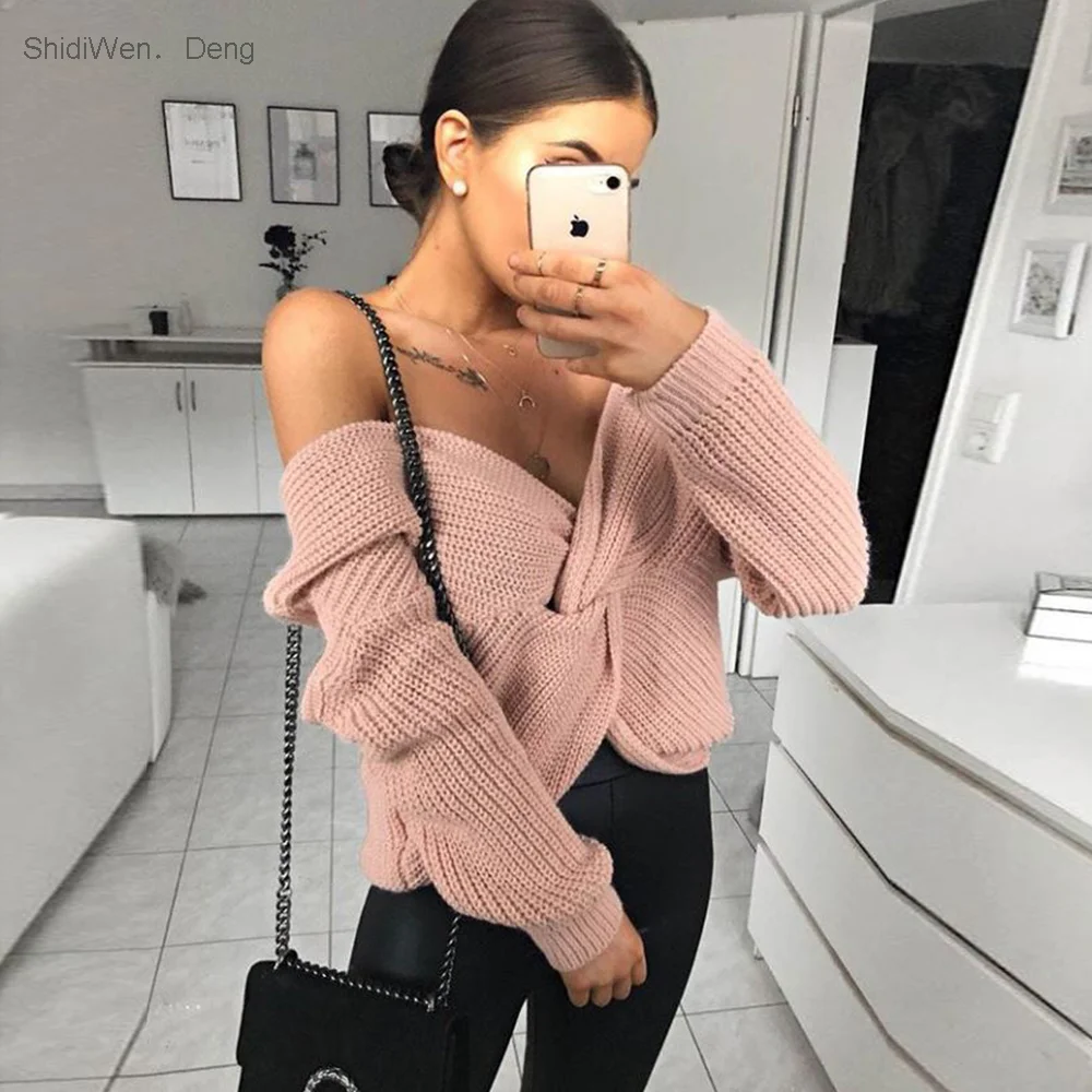 Sexy Off Shoulder Knitted Sweater Women 2020 Autumn And Winter Long Sleeve Sweater Tops Casual Loose Plus Size Pullover Sweaters
Sexy Off Shoulder Knitted Sweater Women 2020 Autumn And Winter Long Sleeve Sweater Tops Casual Loose Plus Size Pullover Sweaters