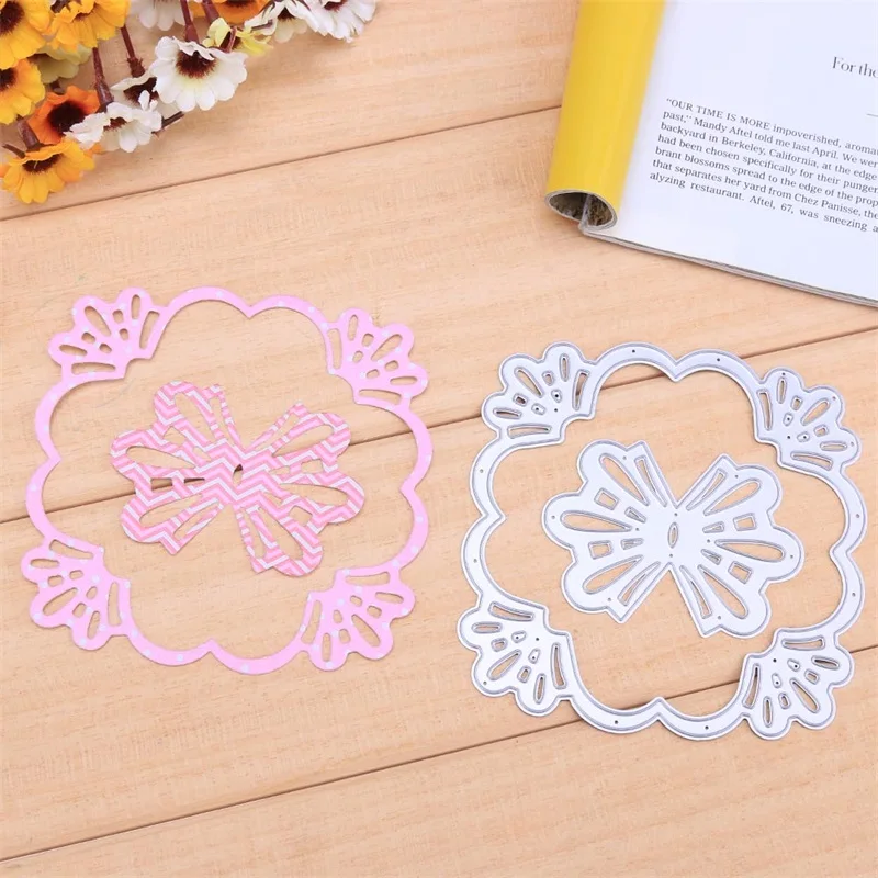 Graceful Lace Flower Decoration Metal Cutting Dies Scrapbooking Album Paper DIY Cards Crafts Embossing Dies New 2019
Graceful Lace Flower Decoration Metal Cutting Dies Scrapbooking Album Paper DIY Cards Crafts Embossing Dies New 2019