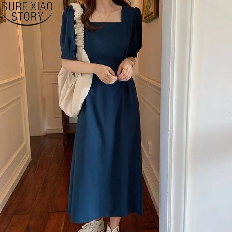 Women's Summer Dress 2022 French Style Square Collar Women's Dress Korean Black Dresses Short Sleeve Vestidos Femme 14497
Women's Summer Dress 2022 French Style Square Collar Women's Dress Korean Black Dresses Short Sleeve Vestidos Femme 14497