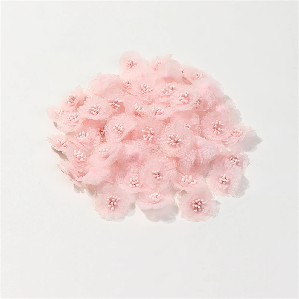 Искусственные цветы из органзы, 10 шт.
Искусственные цветы из органзы, 10 шт.