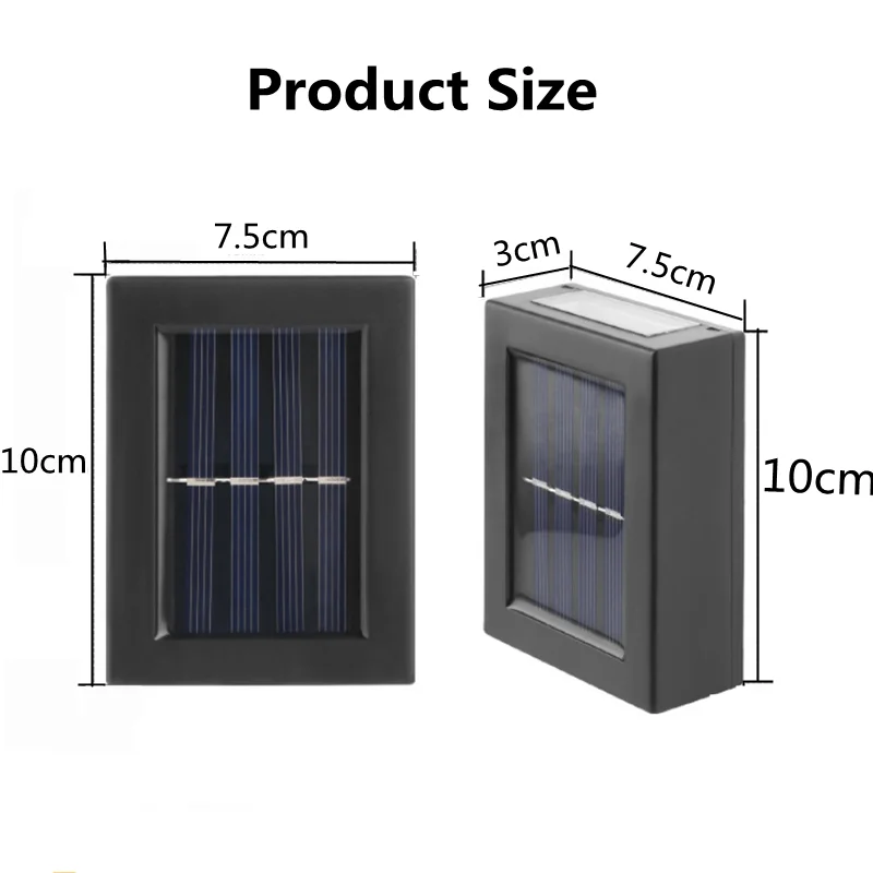 Outdoor Solar Lamps Solar Garden Waterproof Wall Lamp Light Up And Down Garden Decorative Wall Lamp Street Lamps
Outdoor Solar Lamps Solar Garden Waterproof Wall Lamp Light Up And Down Garden Decorative Wall Lamp Street Lamps