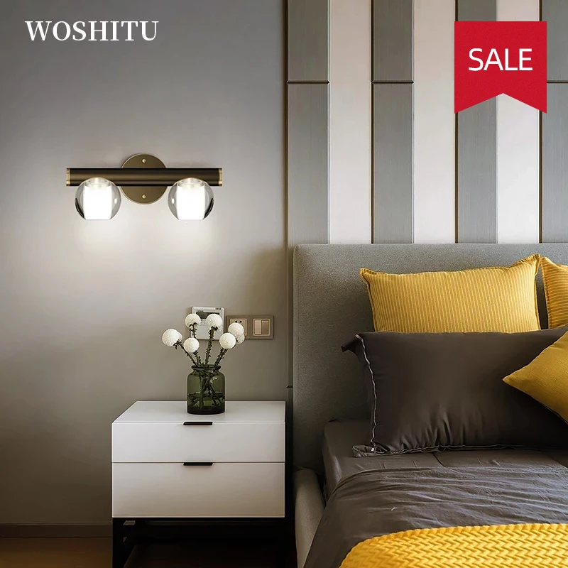 Modern LED Wall Lamp Creative Wall Lights for Bedroom Living Room Indoor Lighting Aisle Bathroom Lamp Home Decor Wall Sconce