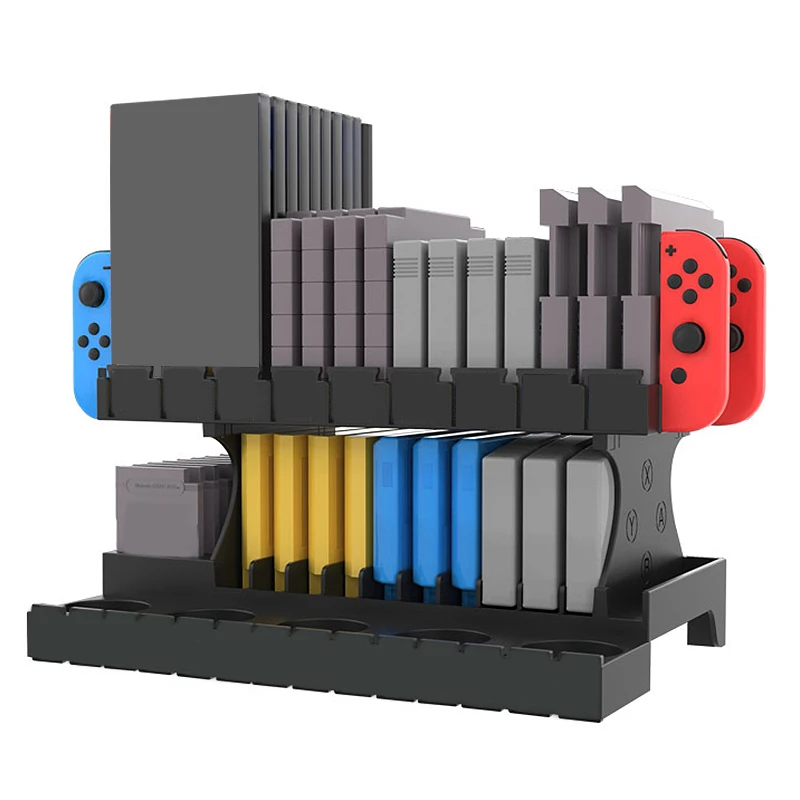 JYS for Joy-Cons Controller Multifunctional Storage Rack Stand Kit for Nintendo Switch and Switch Accessories
JYS for Joy-Cons Controller Multifunctional Storage Rack Stand Kit for Nintendo Switch and Switch Accessories