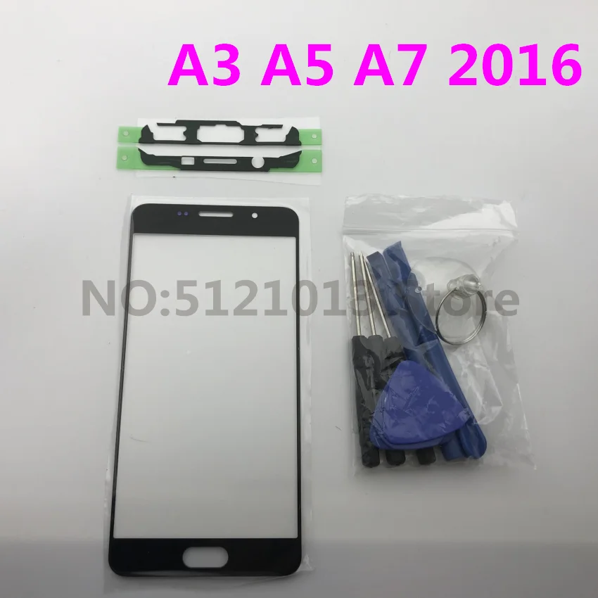 Сменный сенсорный ЖК экран для Samsung Galaxy A3 A310 A5 A510 A7 A710 2016 внешнее стекло с