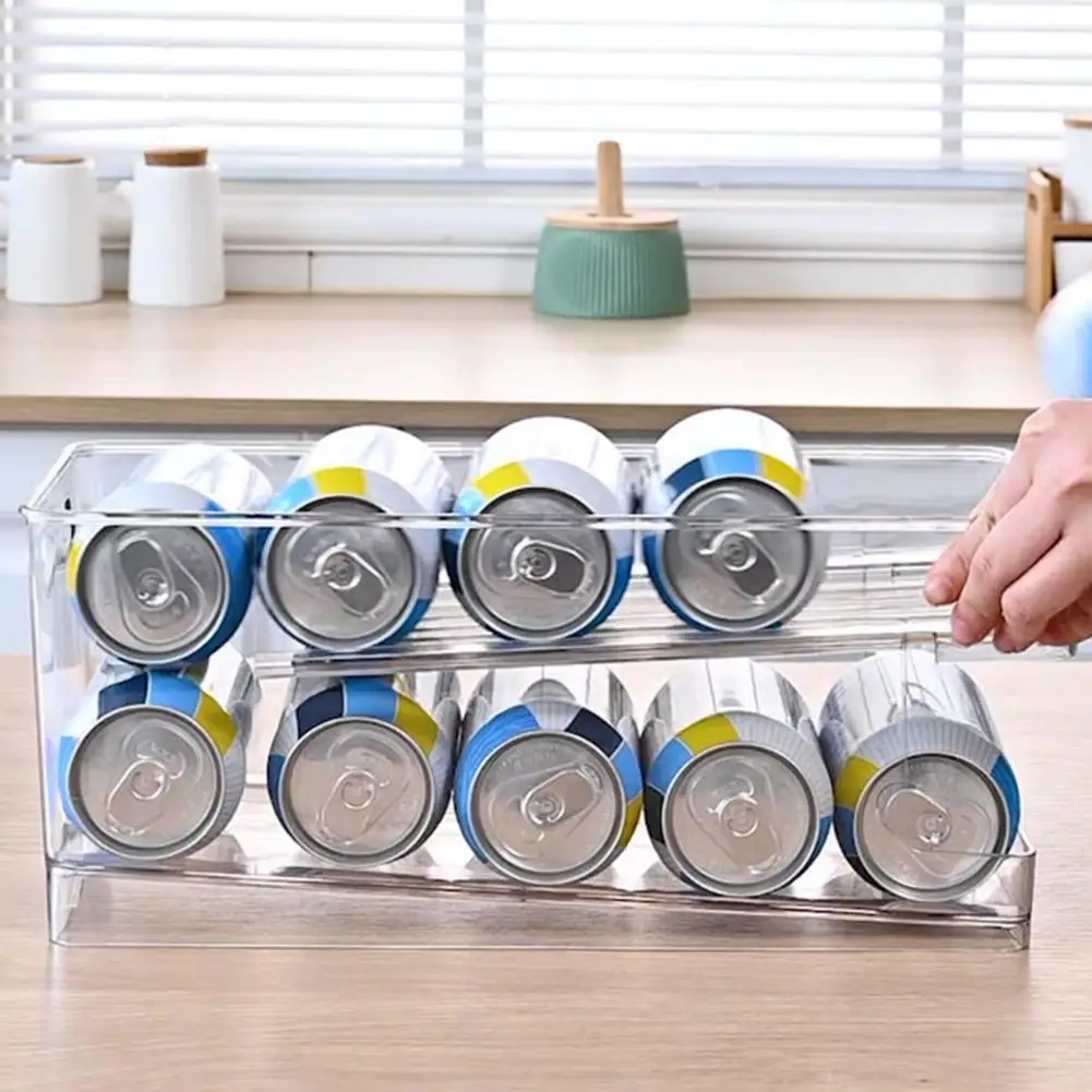Fridge Rack Double Layers Large Capacity Plastic Beer Cans Fridge Holder Rack Household Holde kitchen Organizer Rack
Fridge Rack Double Layers Large Capacity Plastic Beer Cans Fridge Holder Rack Household Holde kitchen Organizer Rack