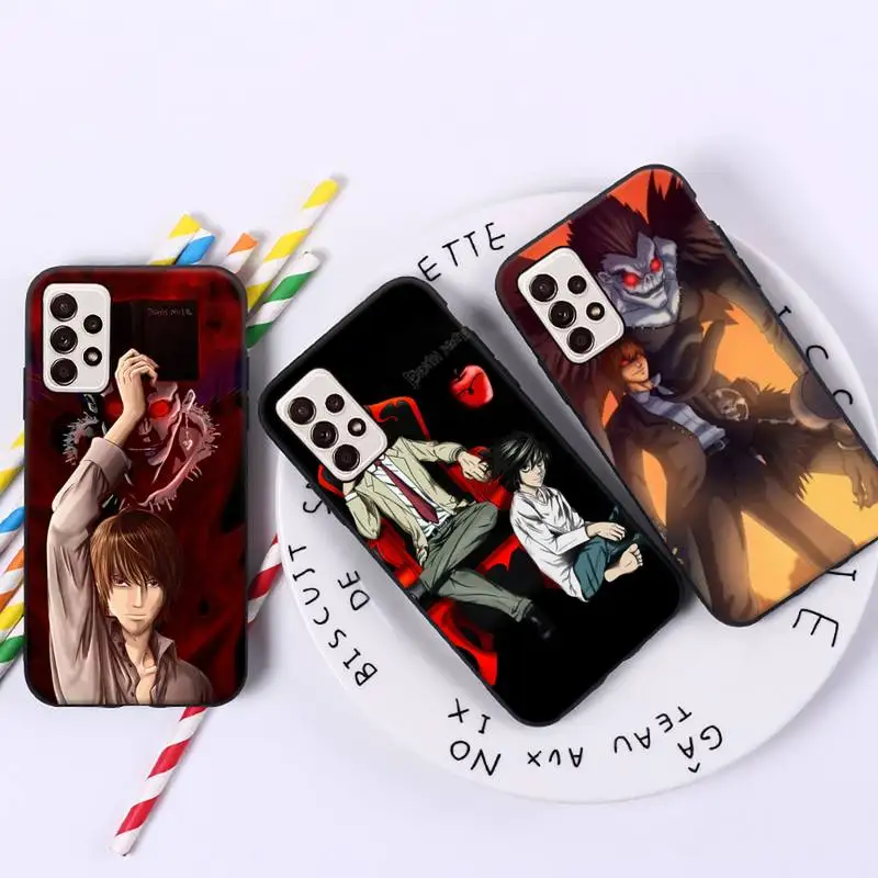 Japan anime Death Note Phone Case For Samsung galaxy A S note 10 12 20 32 40 50 51 52 70 71 72 21 fe s ultra plus
Japan anime Death Note Phone Case For Samsung galaxy A S note 10 12 20 32 40 50 51 52 70 71 72 21 fe s ultra plus