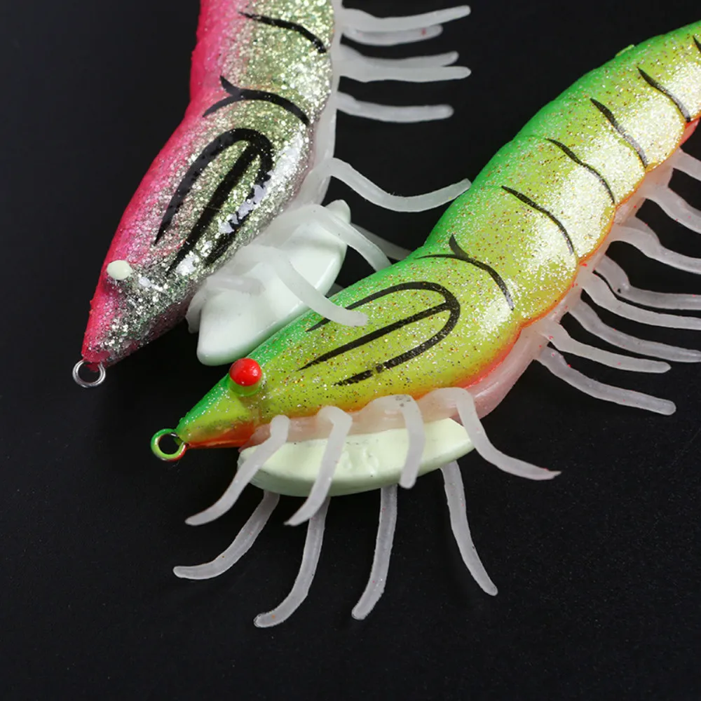 Luminous Shrimp Bait 21gram Squid Hook Soft Foot Pseudoprawn Simulation Shrimp With Ring Bead Cuttlefish Bait Fishing Gear
Luminous Shrimp Bait 21gram Squid Hook Soft Foot Pseudoprawn Simulation Shrimp With Ring Bead Cuttlefish Bait Fishing Gear