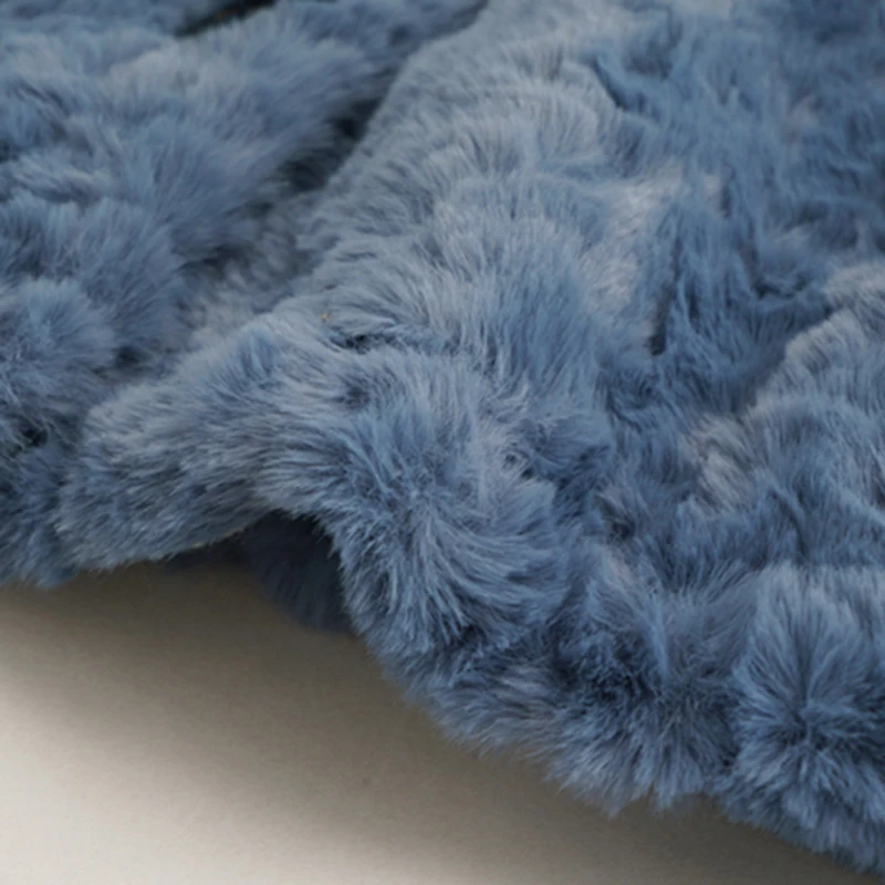 Fit Tweed Loose Fur Blue Warm Thick Jacket New Lapel Long Sleeve Women Coat Fashion Tide Autumn Winter 2021 1DD2811
Fit Tweed Loose Fur Blue Warm Thick Jacket New Lapel Long Sleeve Women Coat Fashion Tide Autumn Winter 2021 1DD2811