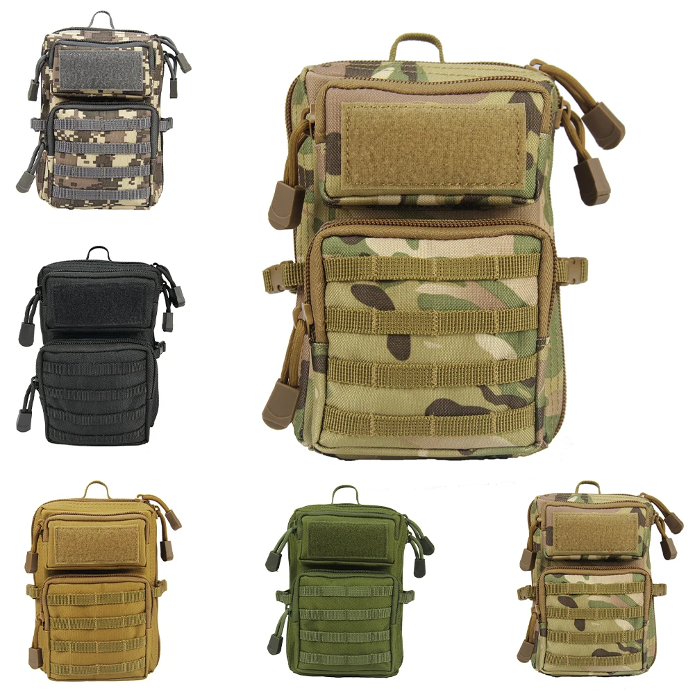 EDC Bag Molle Pouch Universal Utility Sling Bag Zipper Shoulder Bag Crossbody Waist Pocket Outdoor Camping Hunting Accessories
EDC Bag Molle Pouch Universal Utility Sling Bag Zipper Shoulder Bag Crossbody Waist Pocket Outdoor Camping Hunting Accessories