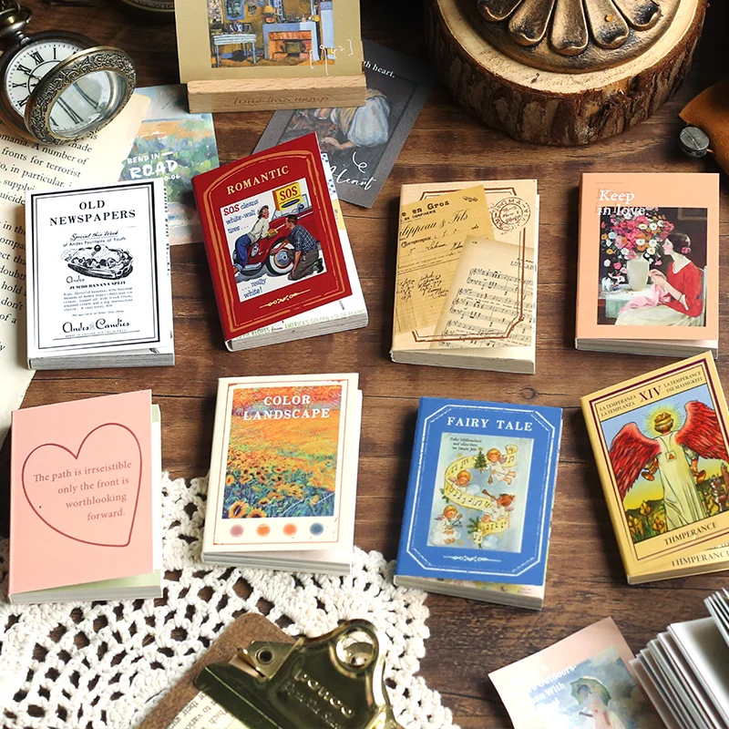 100 Pcs Vintage Junk Journal Little Book Retro Material Papers Diy Scrapbooking Album Diary Planner Gift Decorative Paper
100 Pcs Vintage Junk Journal Little Book Retro Material Papers Diy Scrapbooking Album Diary Planner Gift Decorative Paper
