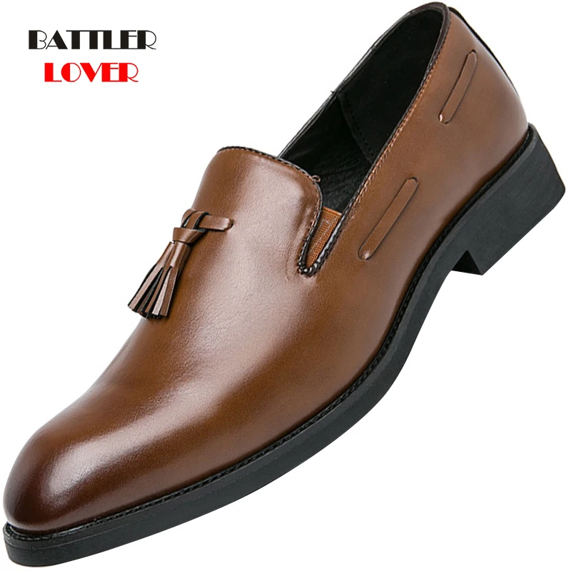 Men Genuine Leather Loafers with Bow Tie Black Casual Business Dress Shoes for Male Slip On Wedding Party Formal Shoe Size 38-48
Men Genuine Leather Loafers with Bow Tie Black Casual Business Dress Shoes for Male Slip On Wedding Party Formal Shoe Size 38-48