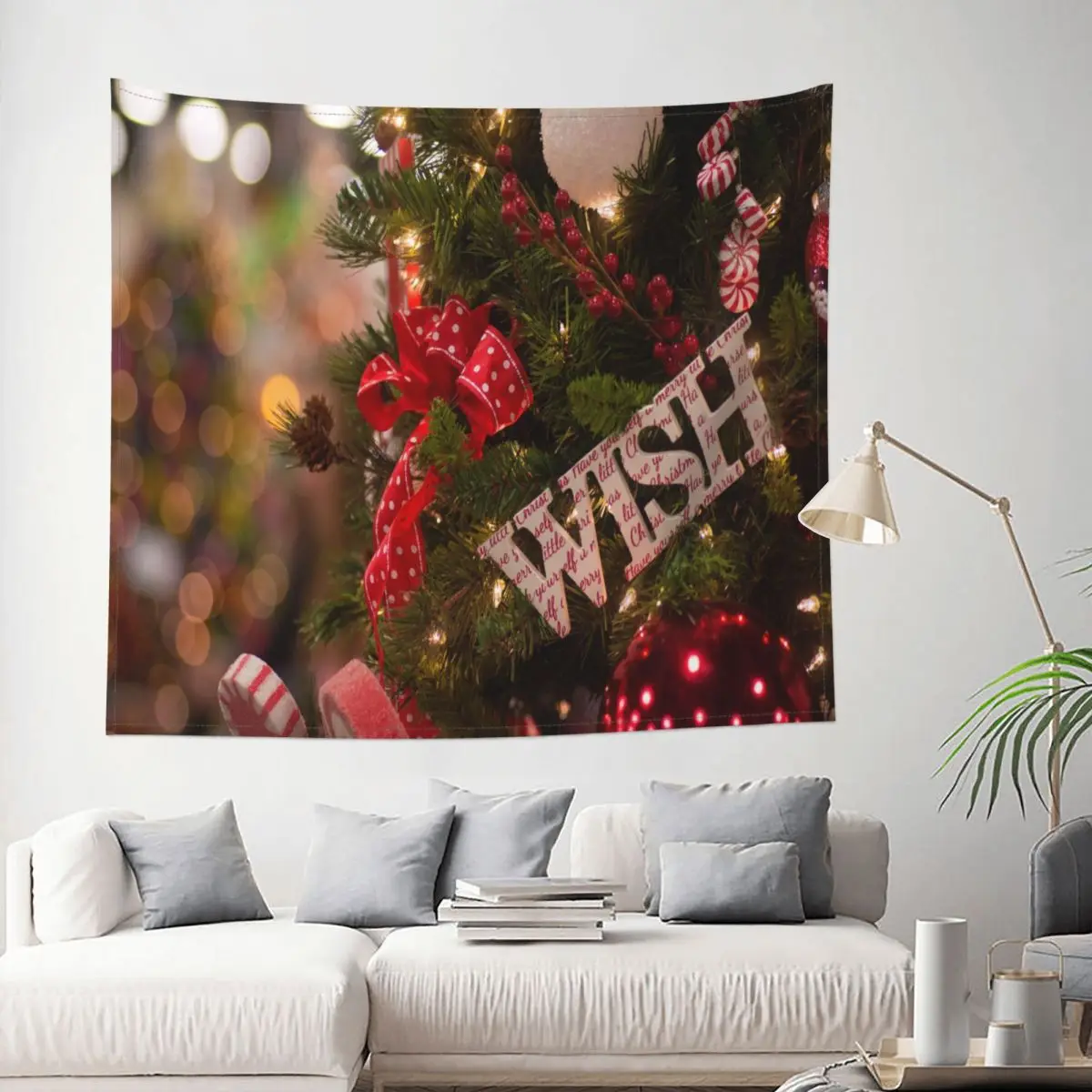 Tapestry Candy Canes Ribbon Christmas Christmas New Year Decor Wall Room Home Decoration Hanging Bedroom Kawaii Aesthetic
Tapestry Candy Canes Ribbon Christmas Christmas New Year Decor Wall Room Home Decoration Hanging Bedroom Kawaii Aesthetic