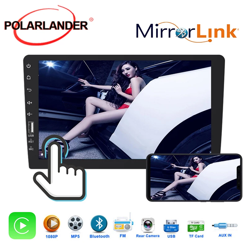 Car Radio 1 DIN 9 Inch Touch Screen Bluetooth Autoradio For Android Carplay IOS Audio Stereo FM USB TF MP5 Player Multimedia
Car Radio 1 DIN 9 Inch Touch Screen Bluetooth Autoradio For Android Carplay IOS Audio Stereo FM USB TF MP5 Player Multimedia