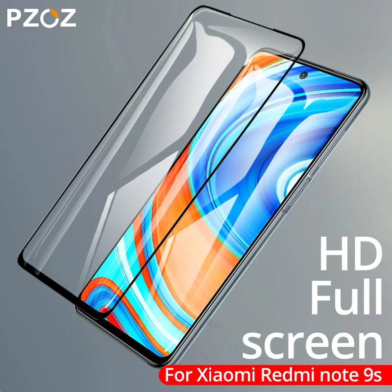 Закаленное стекло PZOZ для Xiaomi Redmi Note 9 9s 8T 7 8 K30 K20 Pro 4X 5 Plus 7A полноэкранная защитная