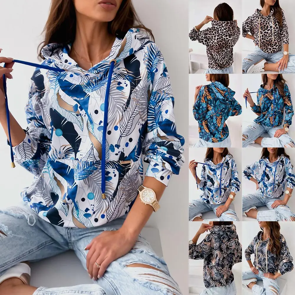 Spring/Autumn Hooded Tops Fashion Printing Basic Women Long Sleeve Hoodie V-Neck Ladies Blouses Tops
Spring/Autumn Hooded Tops Fashion Printing Basic Women Long Sleeve Hoodie V-Neck Ladies Blouses Tops