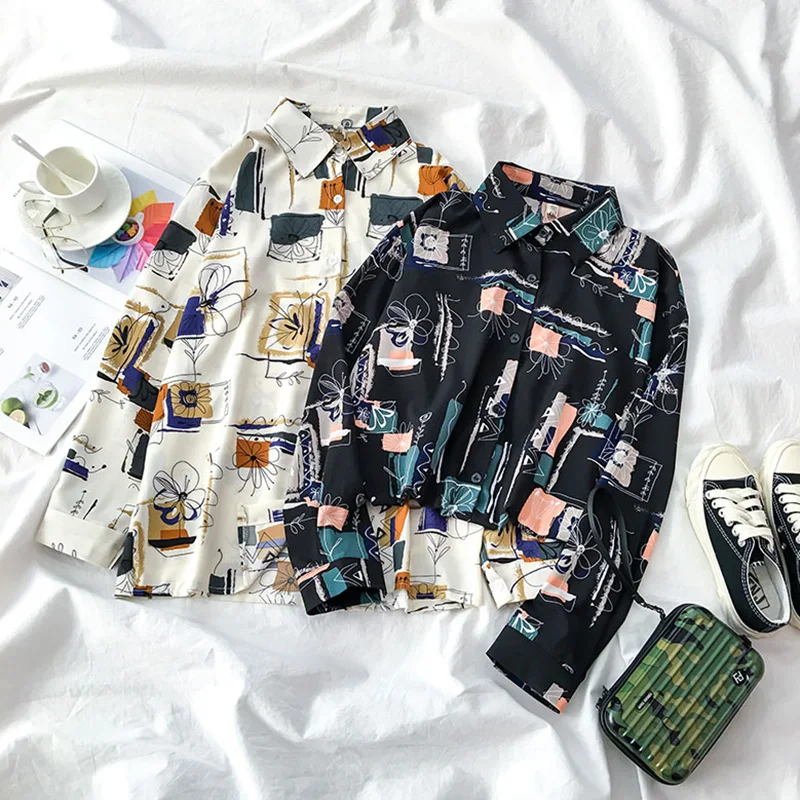 SEDUTMO Summer Print Oversize Blouses Women Vintage Long Sleeve Shirt Spring Casual Basic Top ED1545
SEDUTMO Summer Print Oversize Blouses Women Vintage Long Sleeve Shirt Spring Casual Basic Top ED1545