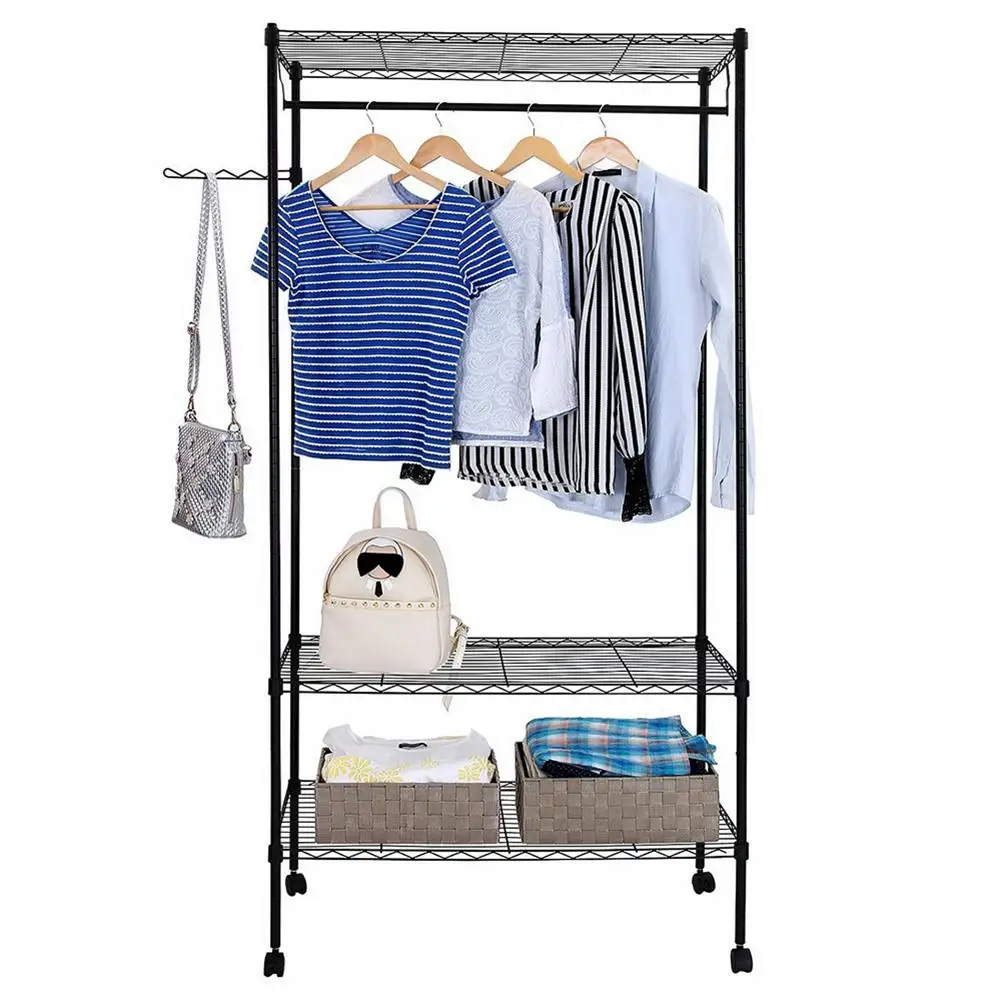 Closet Hanging Organizer Garment Rack Portable Clothes Storage Hanger Shelf Wardrobe Closet Sundries Storage Rack
Closet Hanging Organizer Garment Rack Portable Clothes Storage Hanger Shelf Wardrobe Closet Sundries Storage Rack
