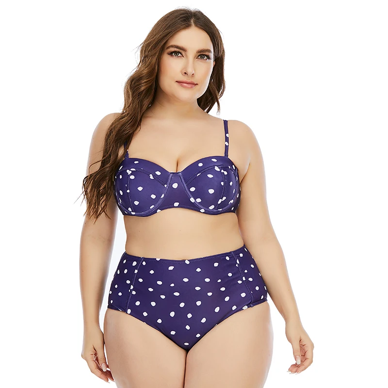 Swimwear High Waisted Plus Size Underwire Printing Dots Push Up Bra Bikini Mujer Sexy Halter Split Swimsuit Beachwear Biquini
Swimwear High Waisted Plus Size Underwire Printing Dots Push Up Bra Bikini Mujer Sexy Halter Split Swimsuit Beachwear Biquini