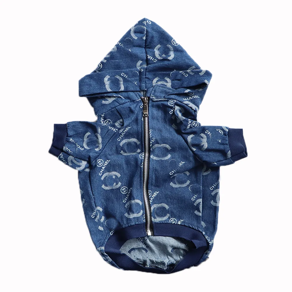 Cowboy Tide Brand Pet Clothes Two-legged Zipper Hooded Dog Clothing Jacket Small Dog Clothes Clothes for Pets
Cowboy Tide Brand Pet Clothes Two-legged Zipper Hooded Dog Clothing Jacket Small Dog Clothes Clothes for Pets