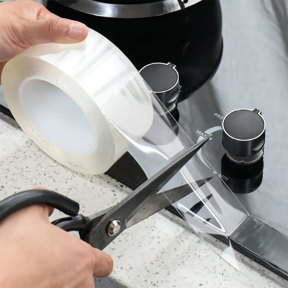 Transparent PVC Kitchen Stickers Sink Waterproof Oil-Proof Tape Bathroom Sealing Strip Toilet Corner Waterproof Patch 3x300cm
Transparent PVC Kitchen Stickers Sink Waterproof Oil-Proof Tape Bathroom Sealing Strip Toilet Corner Waterproof Patch 3x300cm