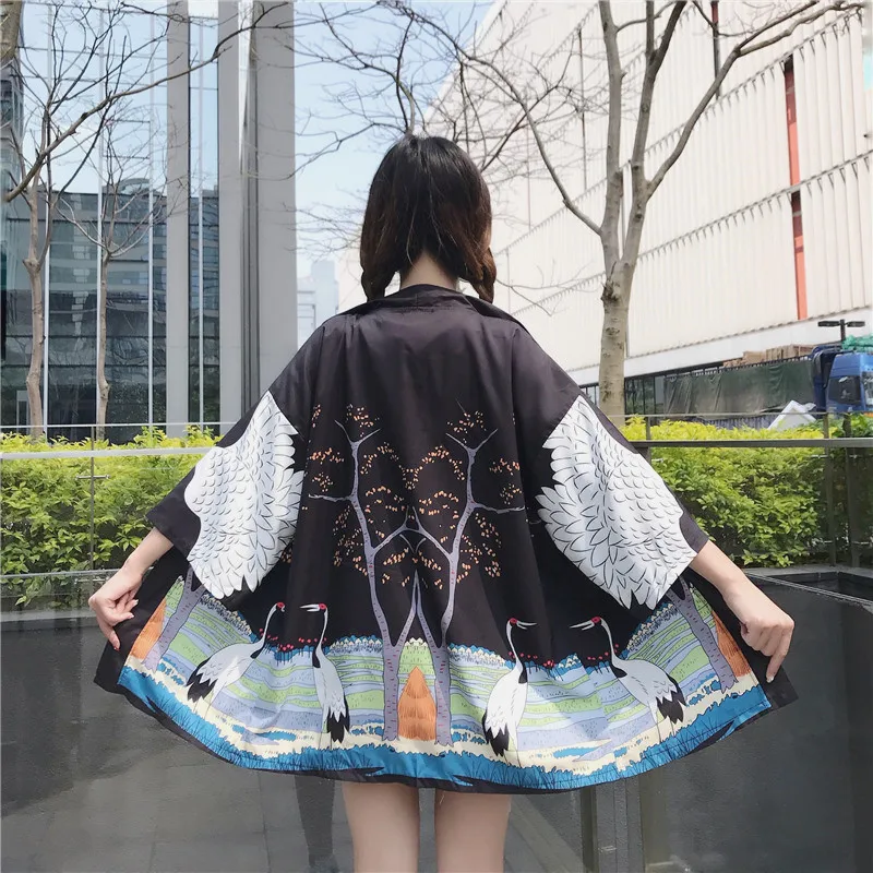Red Black White Pink Fashion New 2020 Loose Summer Beach Cardigan Girls Harajuku Japanese Fashion Kimono Style Woman Tops Yukata
Red Black White Pink Fashion New 2020 Loose Summer Beach Cardigan Girls Harajuku Japanese Fashion Kimono Style Woman Tops Yukata