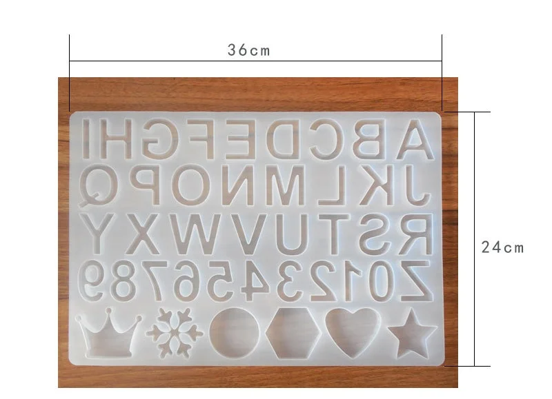 Uppercase Letter Digital Silicone Mold Soft Mold for UV Resin Mold Epoxy Resin Art Supplies Resin Mold Pendant Pendant Model
Uppercase Letter Digital Silicone Mold Soft Mold for UV Resin Mold Epoxy Resin Art Supplies Resin Mold Pendant Pendant Model
