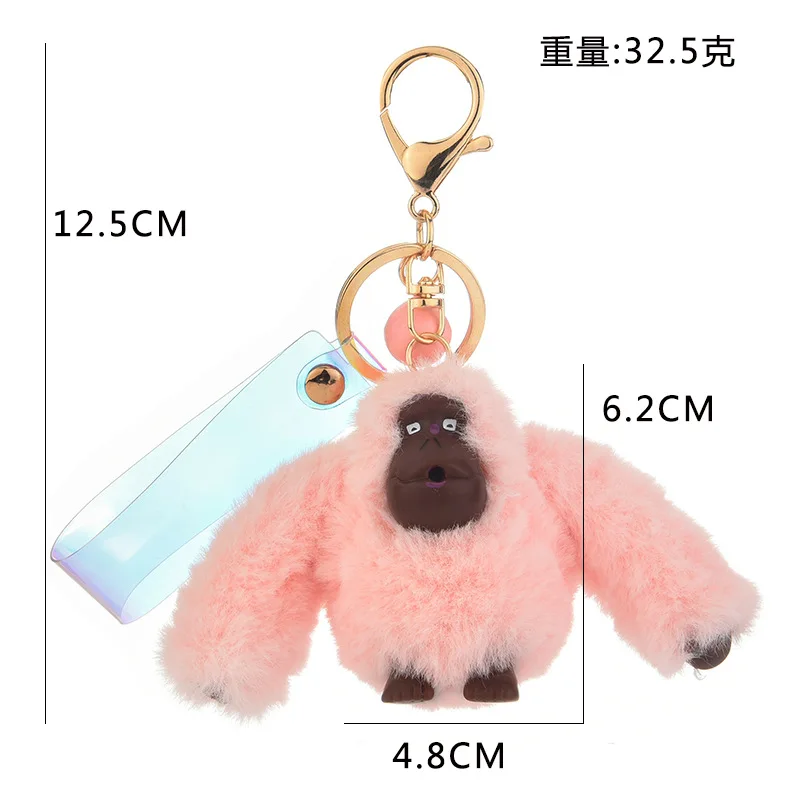 Women Fur Pompom Keychain Fluffy Key Chains For Cars Monkey Gorilla Plush Doll Keychain Monkey Couple Student Bag Pendant 2020
Women Fur Pompom Keychain Fluffy Key Chains For Cars Monkey Gorilla Plush Doll Keychain Monkey Couple Student Bag Pendant 2020