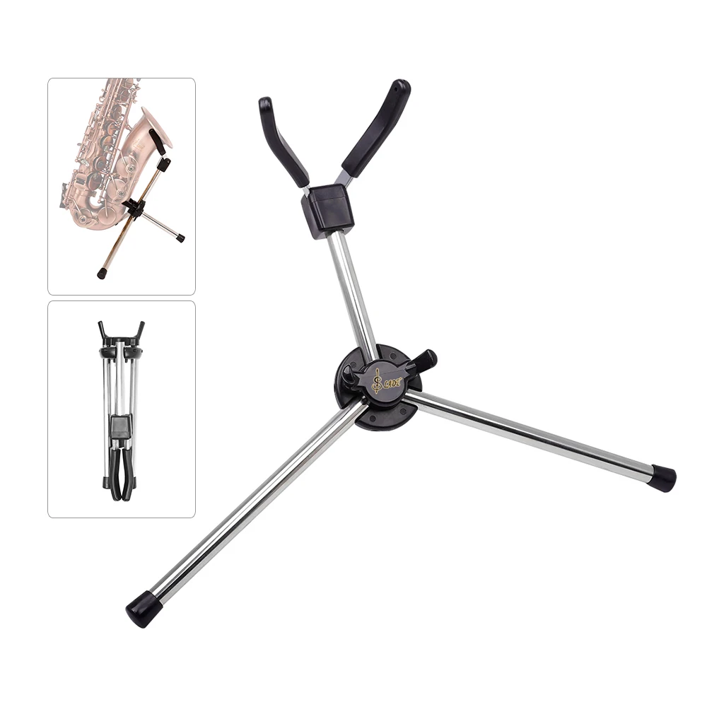 LD-126 Foldable Saxophone Stand Portable Alto Sax Metal Floor Stand Holder Aluminum Alloy with Carry Bag
LD-126 Foldable Saxophone Stand Portable Alto Sax Metal Floor Stand Holder Aluminum Alloy with Carry Bag