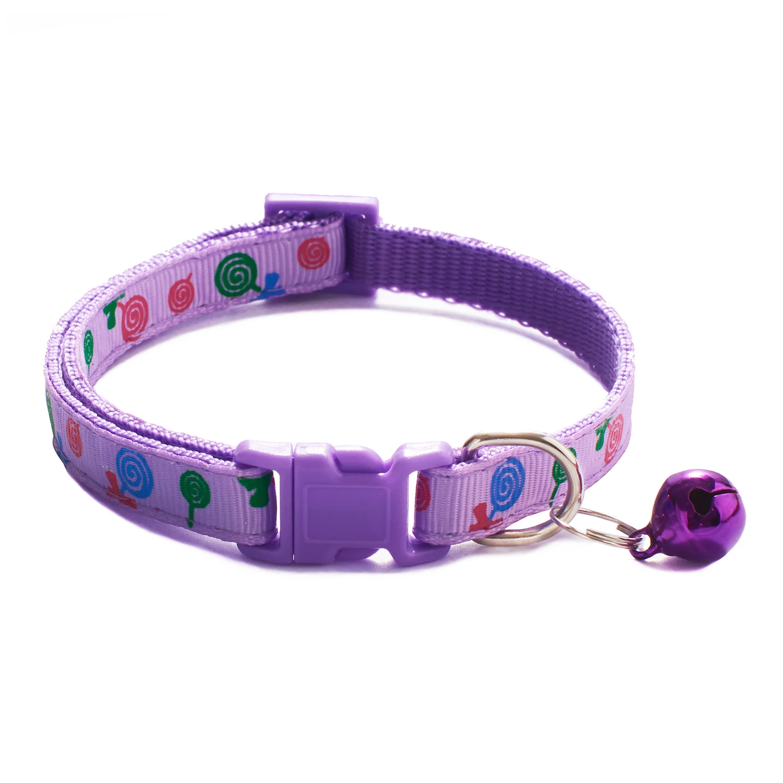 Pet Collar Lollipop Pattern With Bell Adjustable Dog Pet Collar With Bell Cute Cat Dog Collar 19x1cm 1Piece
Pet Collar Lollipop Pattern With Bell Adjustable Dog Pet Collar With Bell Cute Cat Dog Collar 19x1cm 1Piece
